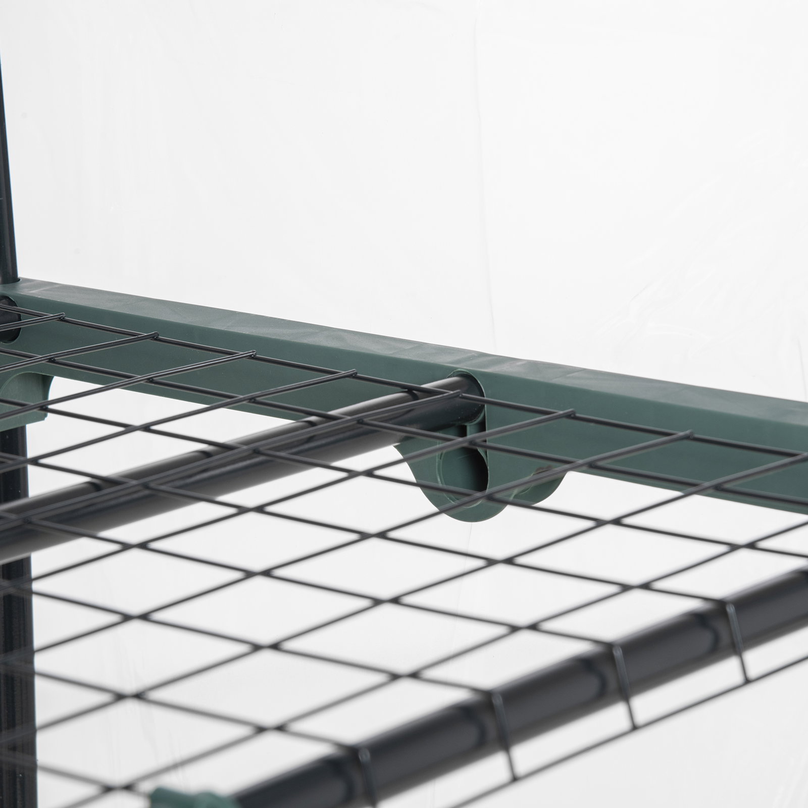 Estufa de Jardim Vertical 69x49x193cm com 5 Prateleiras Estufa para Plantas e Cultivos com Cobertura Transparente e Verde de PVC