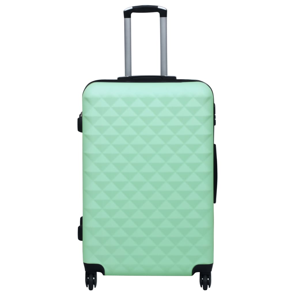 Conjunto de tróleis estojo rígido 2 pcs ABS verde hortelã