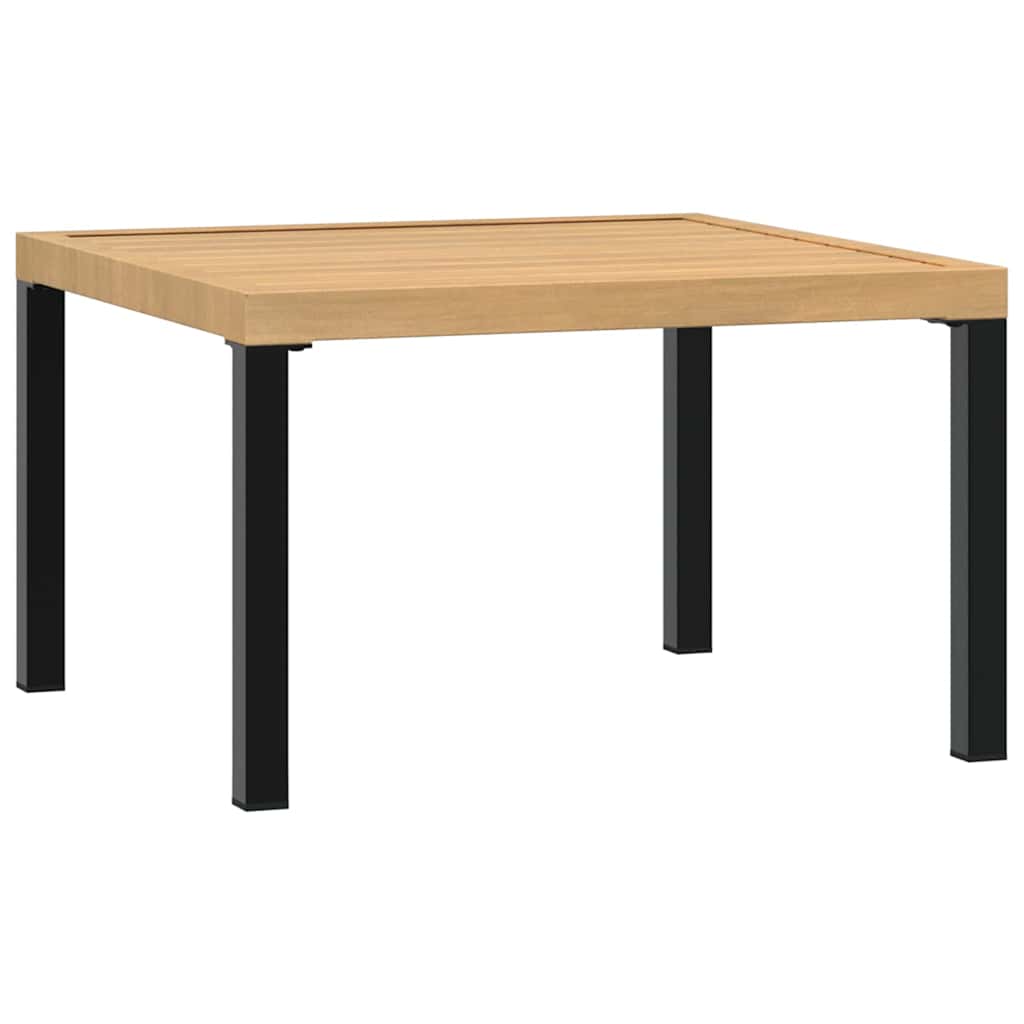 2 Pcs conjunto de sofás p/ jardim c/ almofadões alumínio preto