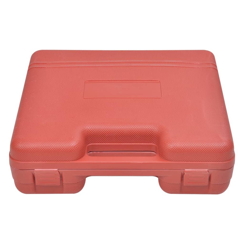 Conjunto manómetro colector 2 formas num kit de ferramentas