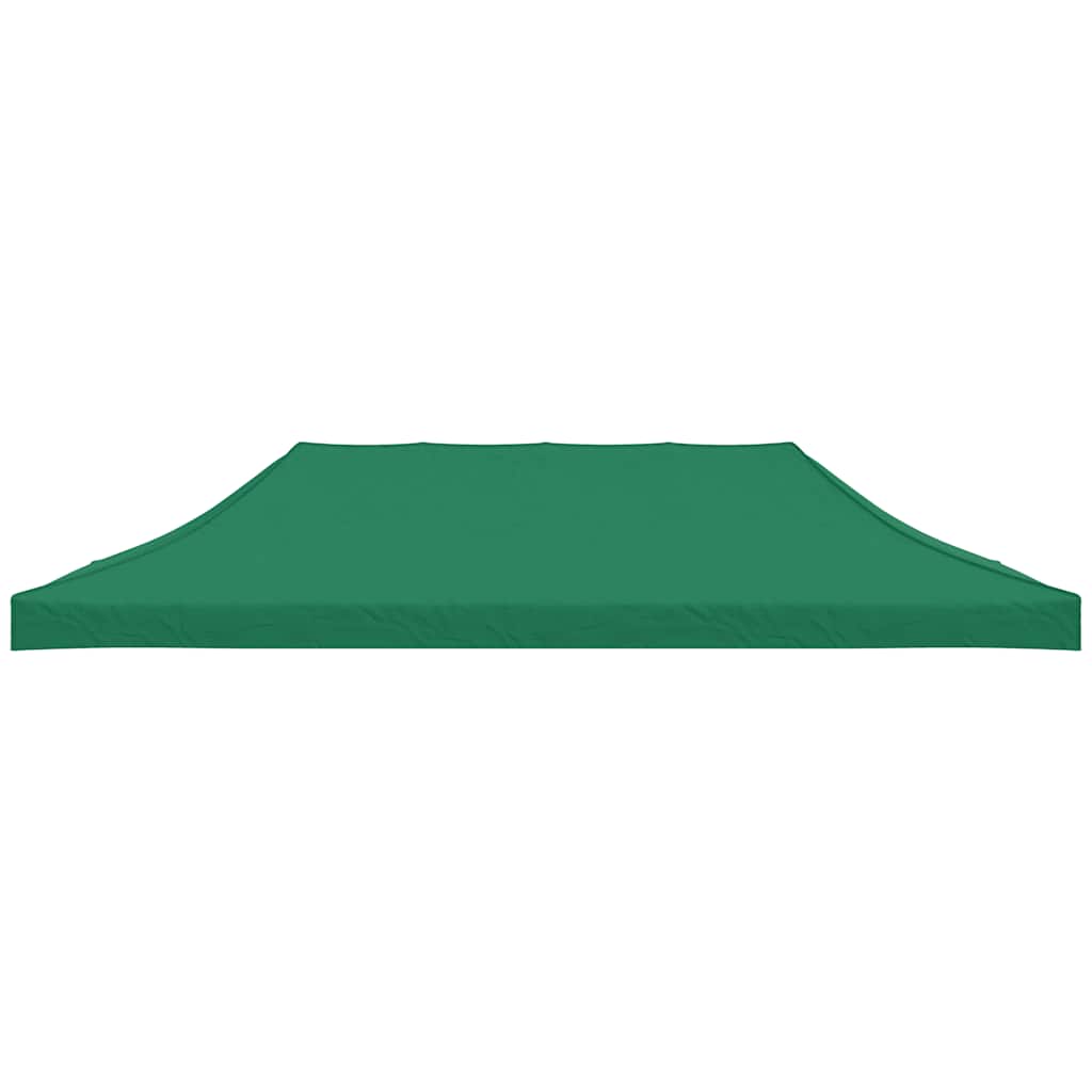 Teto para tenda de festas 6x3 m 270 g/m² verde