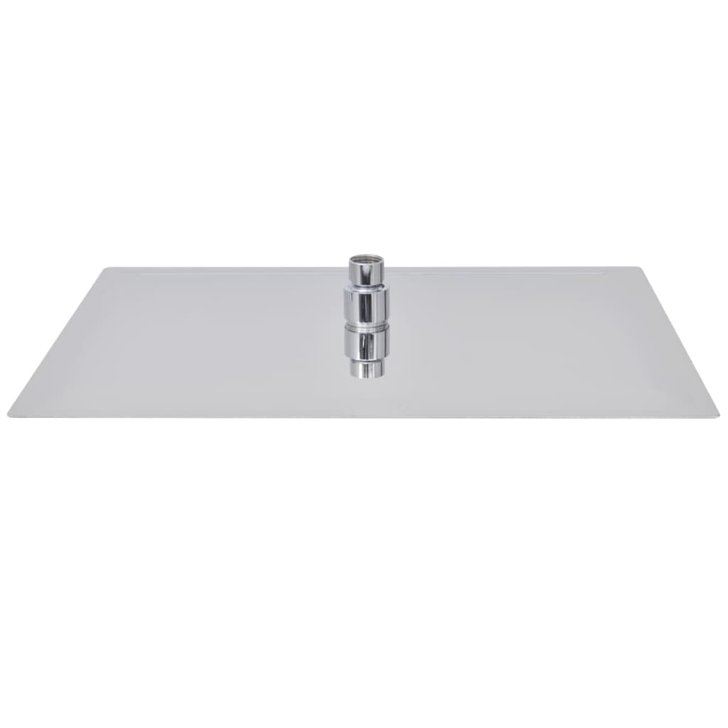 Cabeça de chuveiro 2 pcs aço inoxidável 30x40 cm