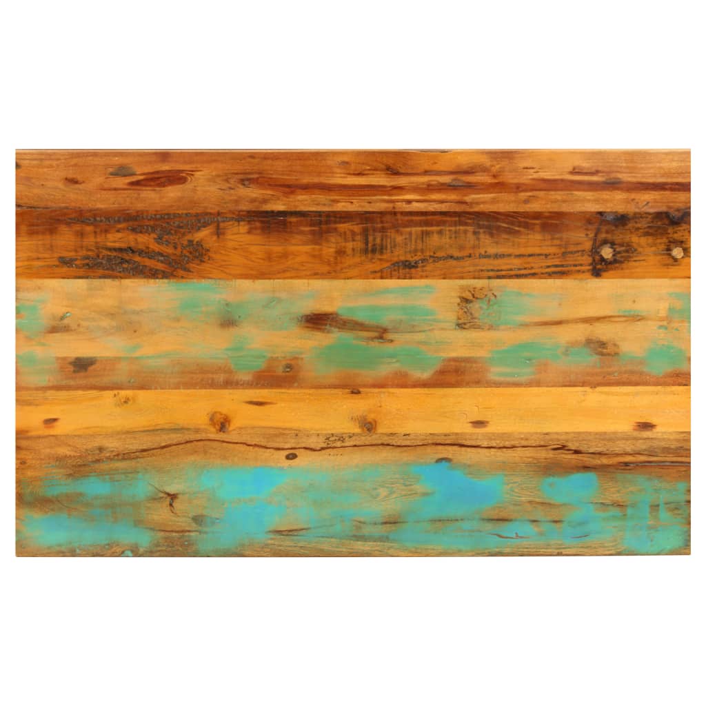 Mesa de centro 100x60x35cm madeira recuperada maciça