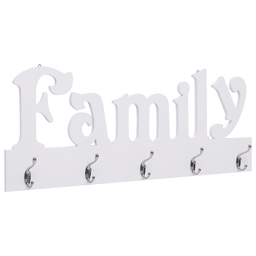 Cabide de parede family 74x29,5 cm