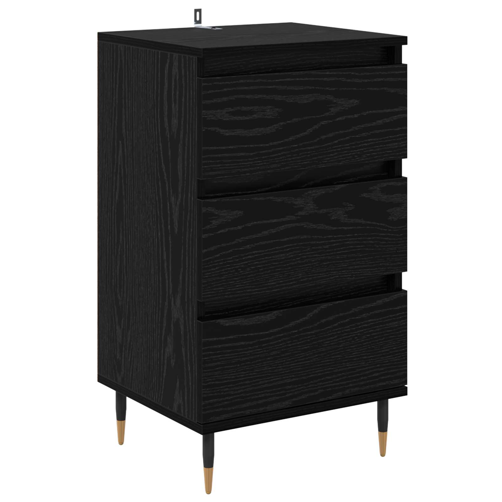 Buffet carvalho preto 35 x 40 x 70 cm derivados de madeira
