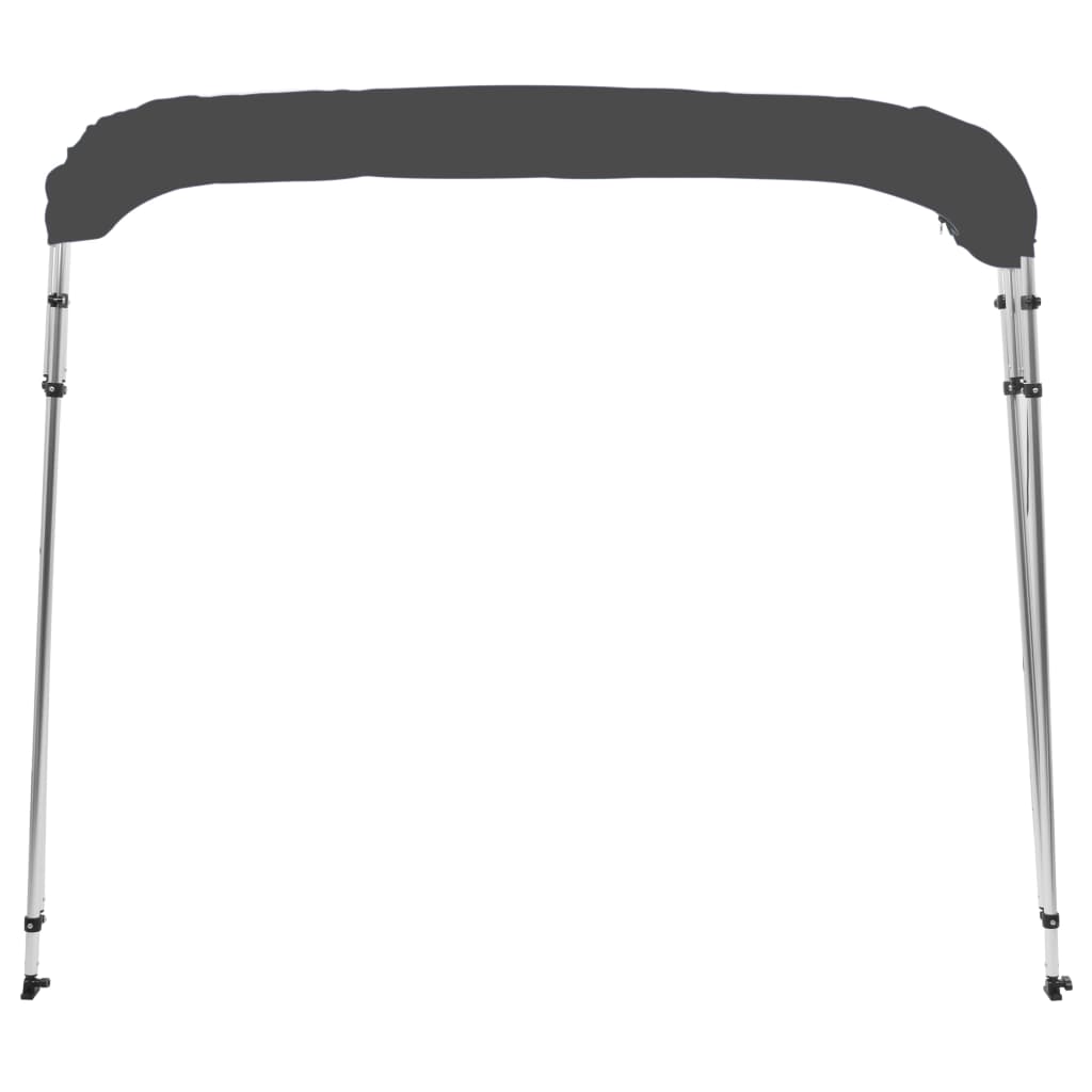 Toldo em 4 arcos bimini 243x210x137 cm antracite