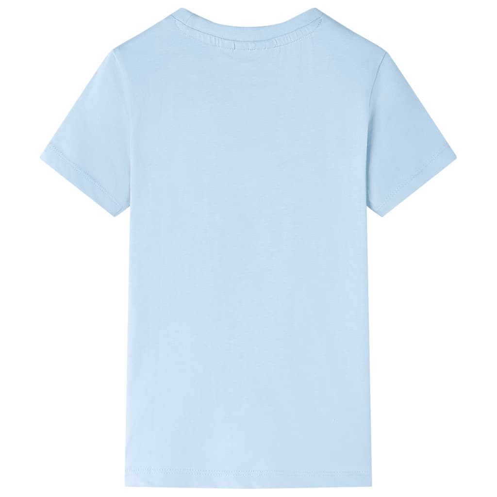 T-shirt para criança azul-claro 116