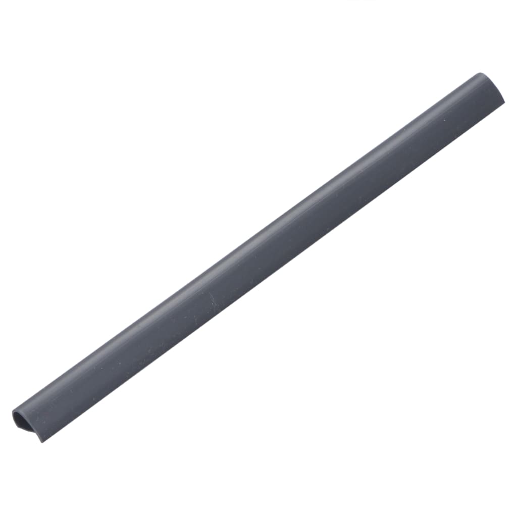 100 Pcs clipes para faixas de vedação PVC antracite