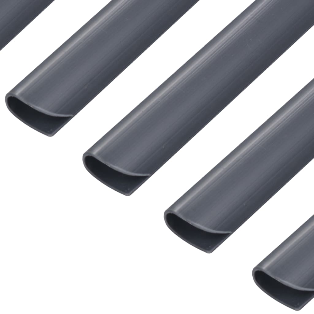 100 Pcs clipes para faixas de vedação PVC antracite