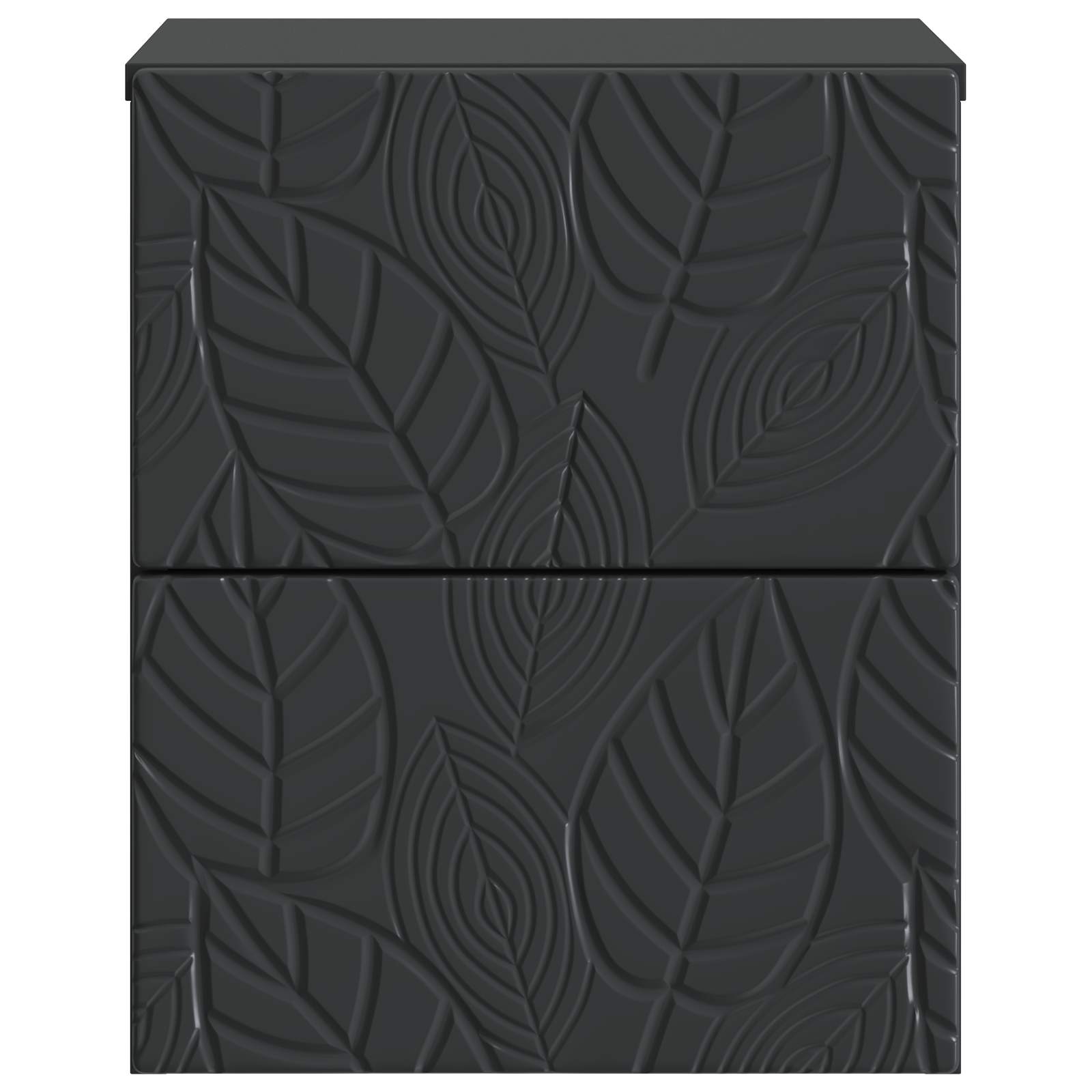 Gabinete de canto montado na parede preto 34,5 x 33 x 40 cm