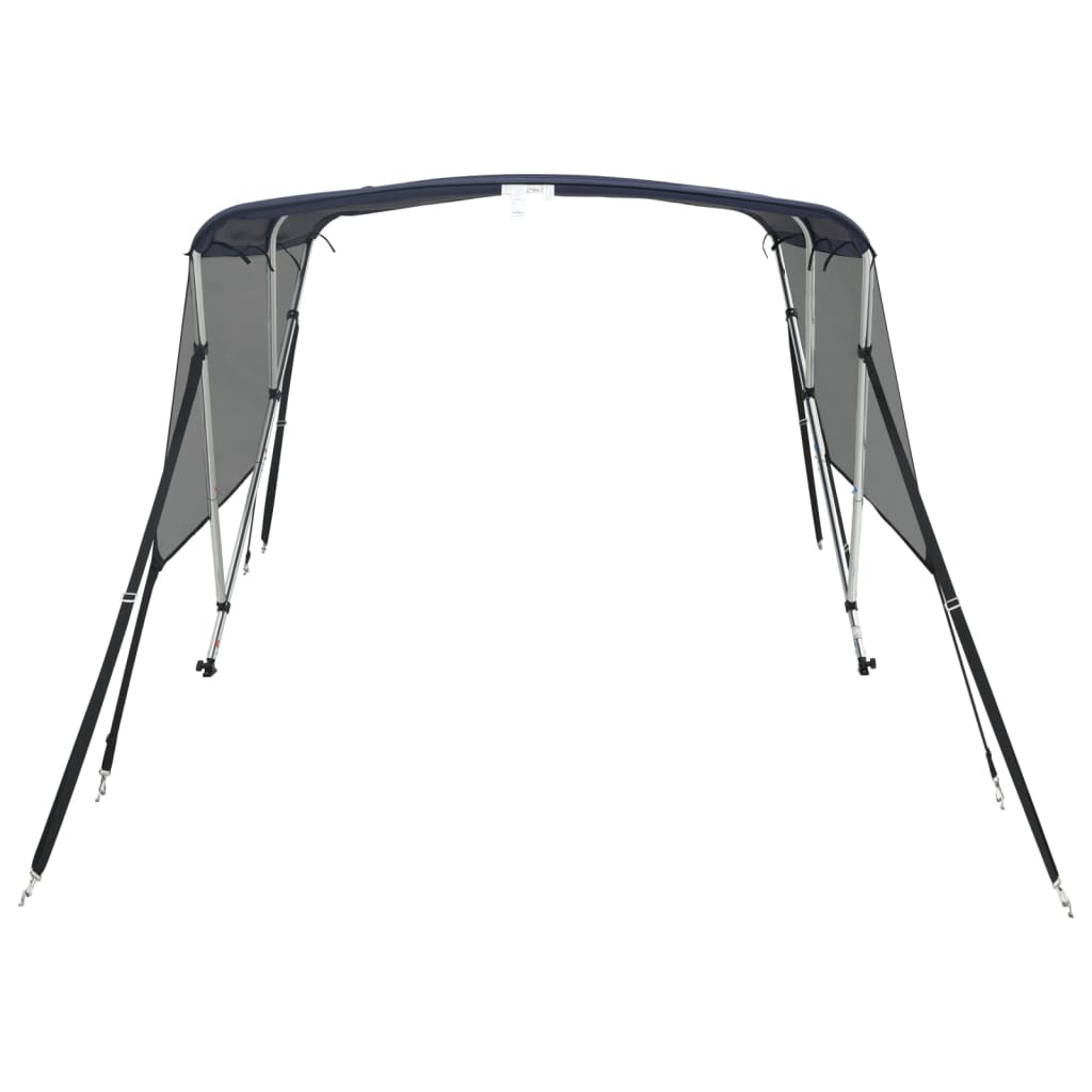 Toldo 3 arcos bimini paredes malha laterais 183x(185-198)x137cm