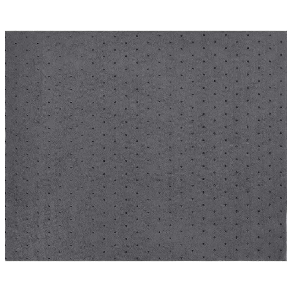 Almofadas absorventes de óleo 25 unid 40x50 cm cinzento