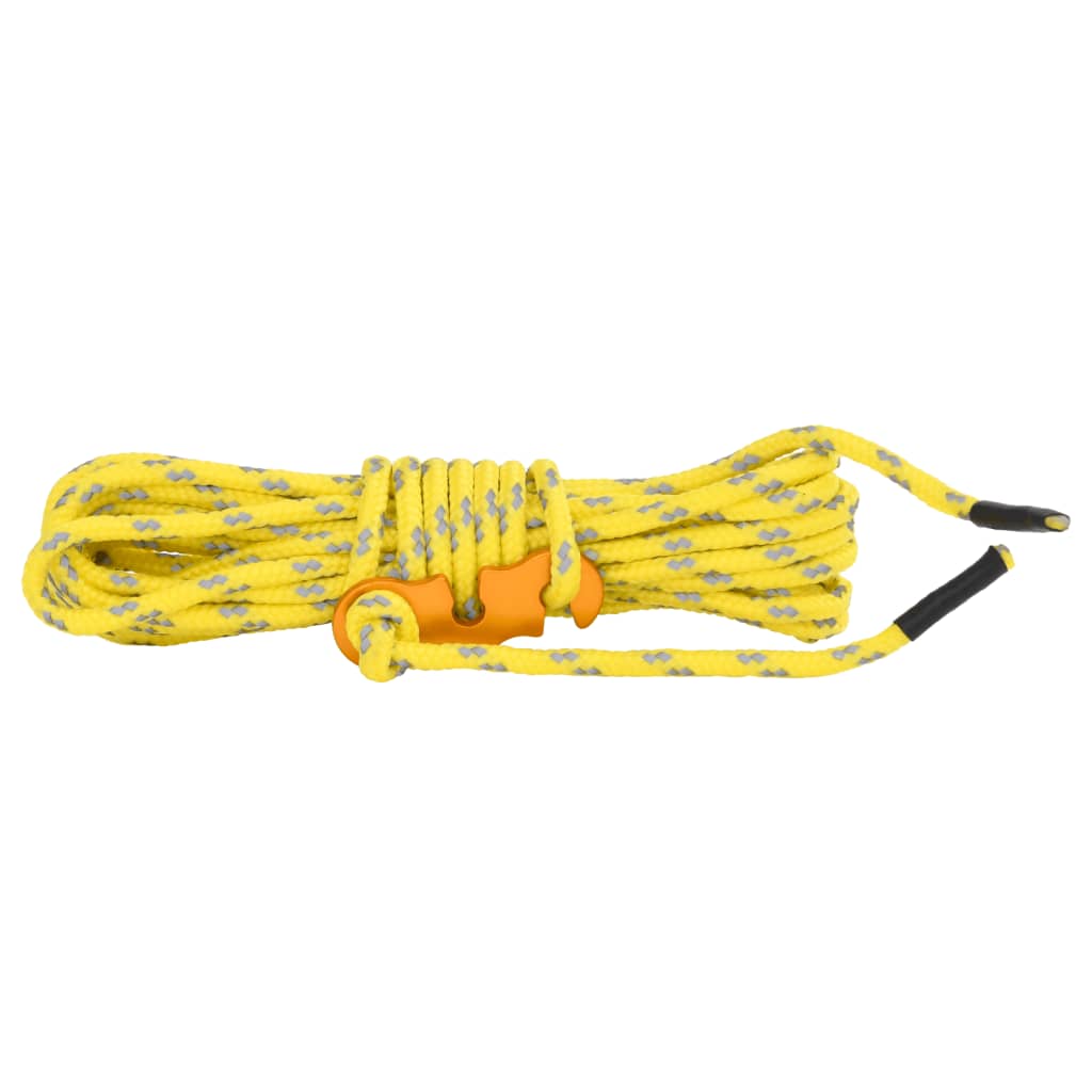 Cordas para tenda com esticadores refletores 8 pcs 4 m 4 mm