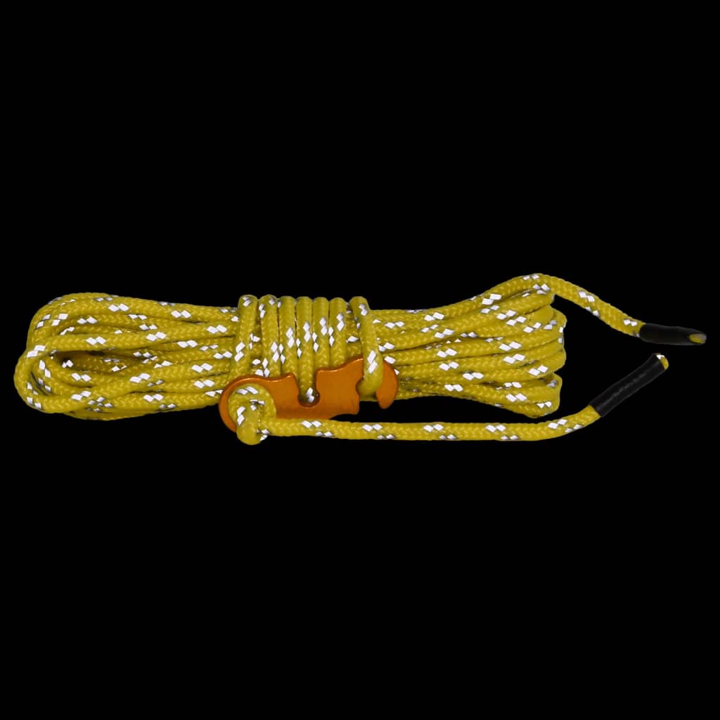 Cordas para tenda com esticadores refletores 8 pcs 4 m 4 mm