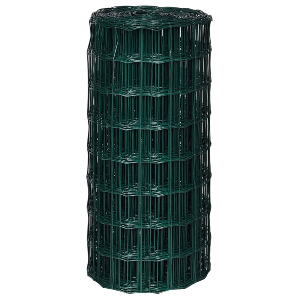 Cerca 10 x 0,8 m aço verde
