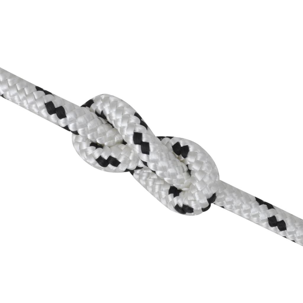 Corda entraçada para barco, poliéster 8 mm x 50 m
