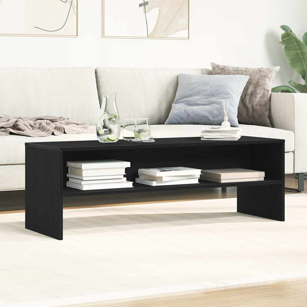 Móvel de TV 120x40x40 cm derivados de madeira carvalho preto