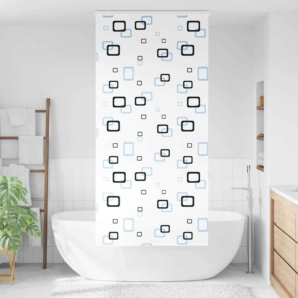 Rolo de duche estores cassete 100x240 cm largura tecido 96 cm