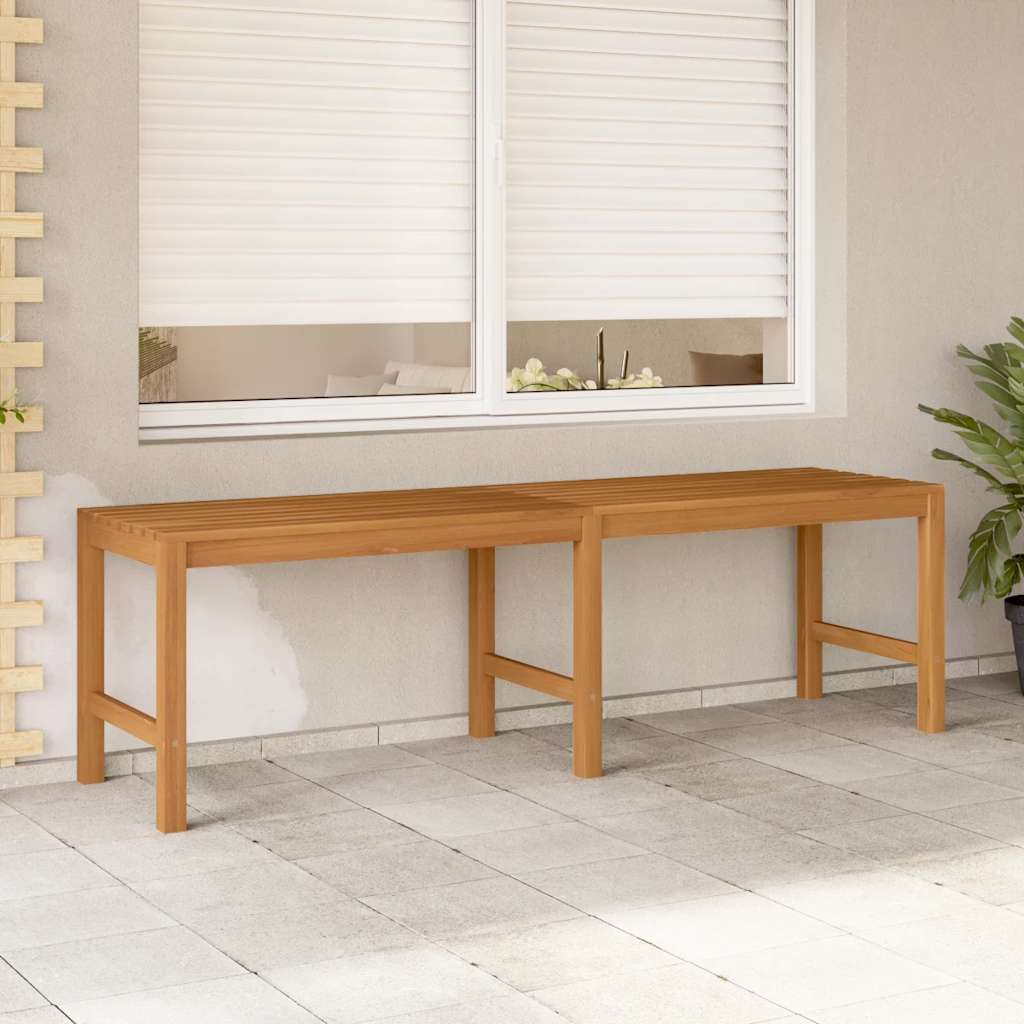 Banco de jardim 150 cm madeira de teca maciça