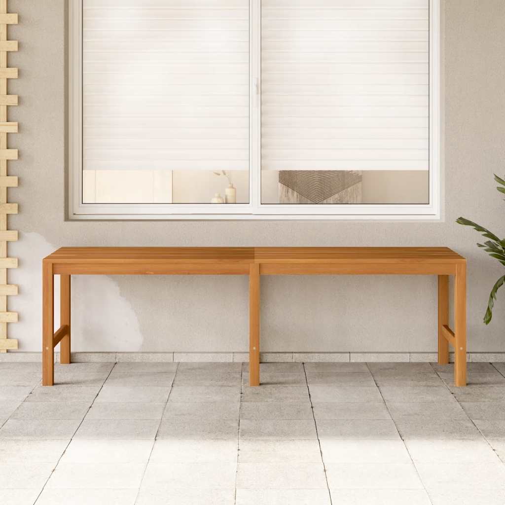 Banco de jardim 150 cm madeira de teca maciça