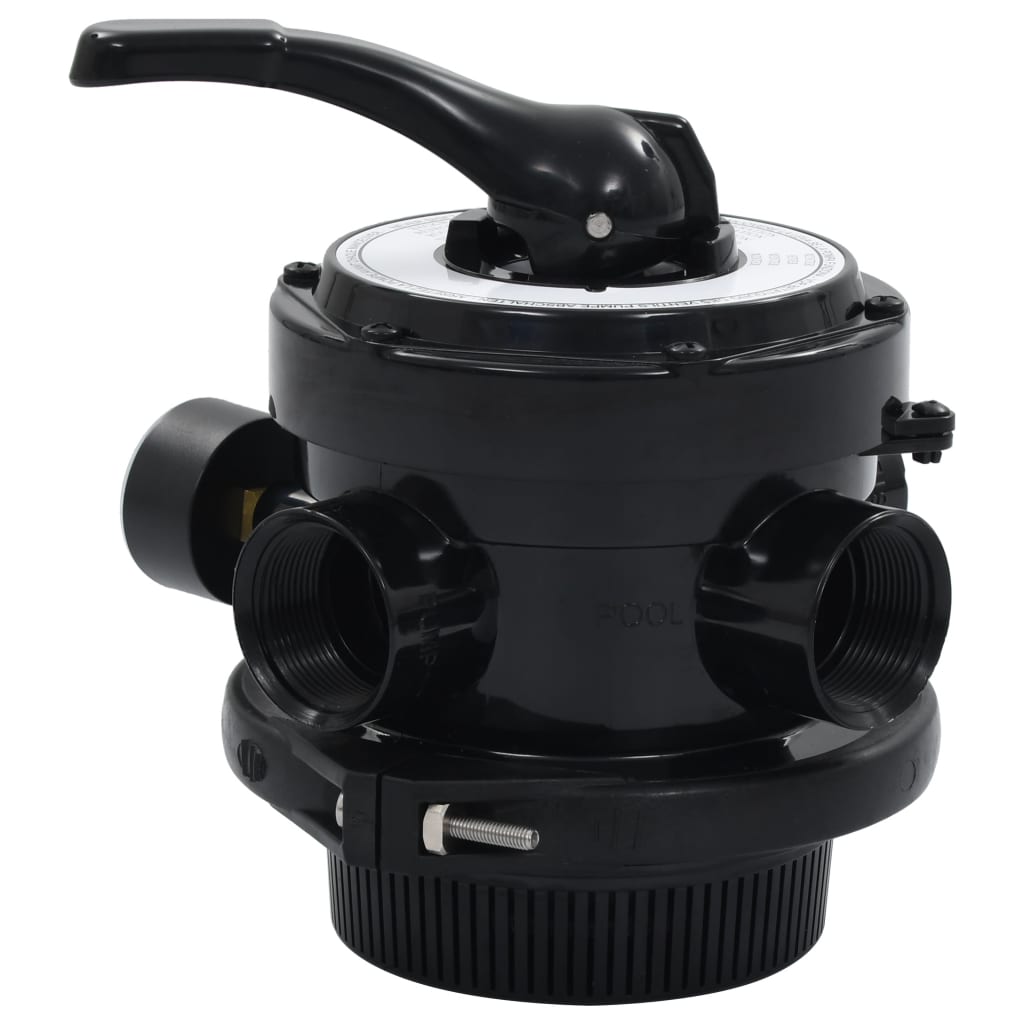 Válvula multiportas para filtro de areia ABS 38 mm 4-vias