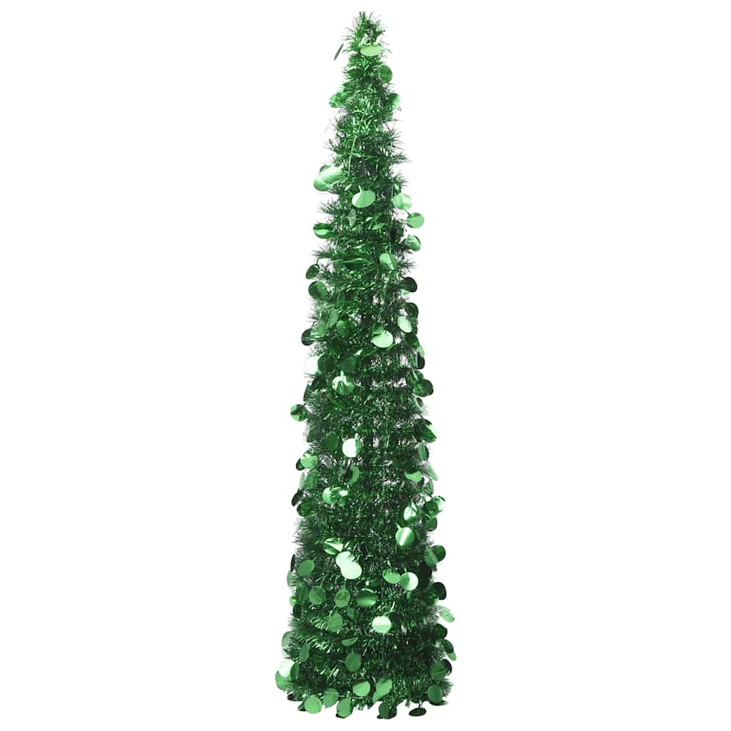 Árvore de natal pop-up artificial 180 cm PET verde