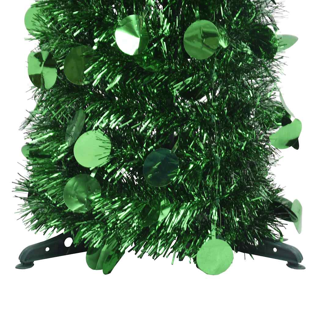 Árvore de natal pop-up artificial 180 cm PET verde
