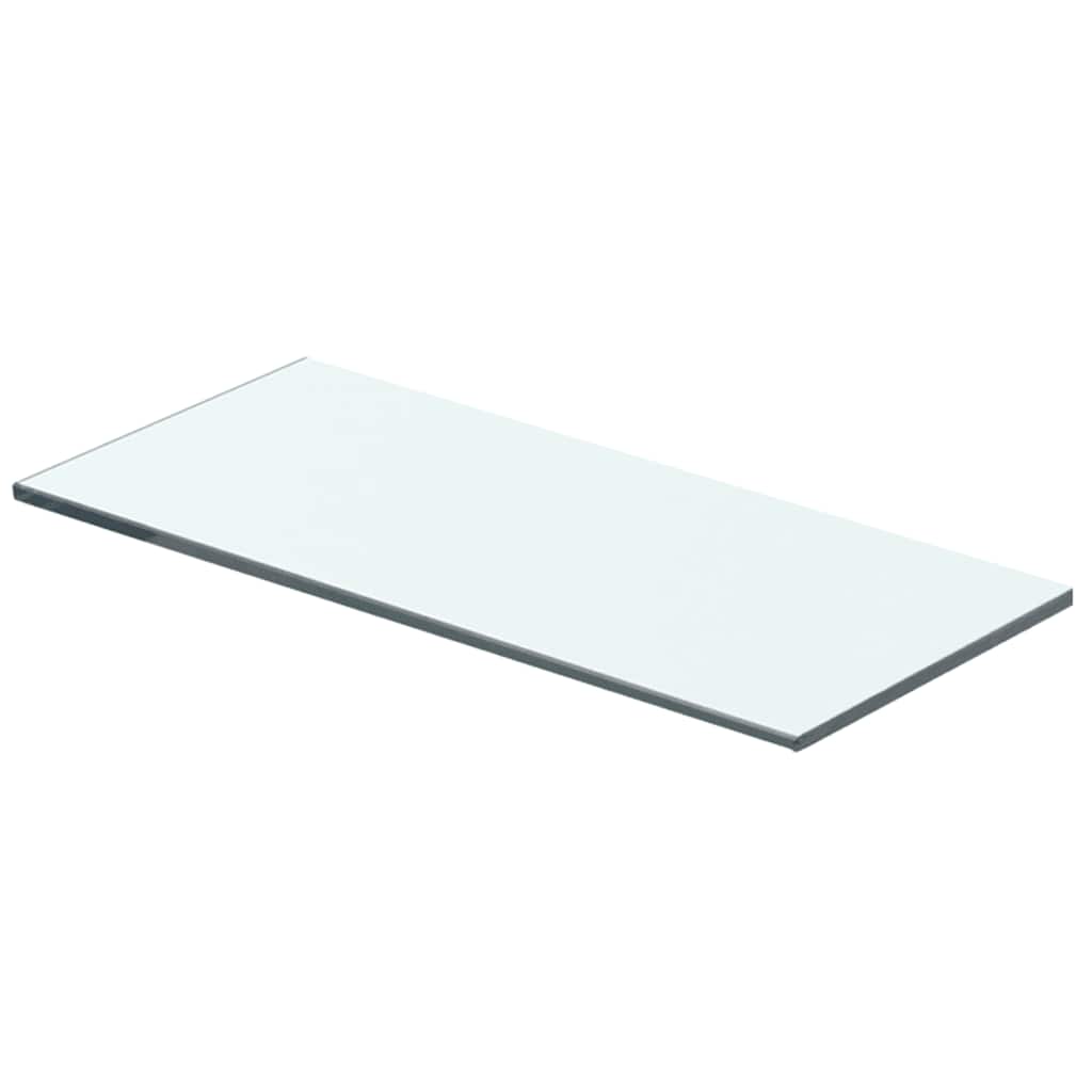 Prateleiras 2 pcs 40x12 cm vidro transparente