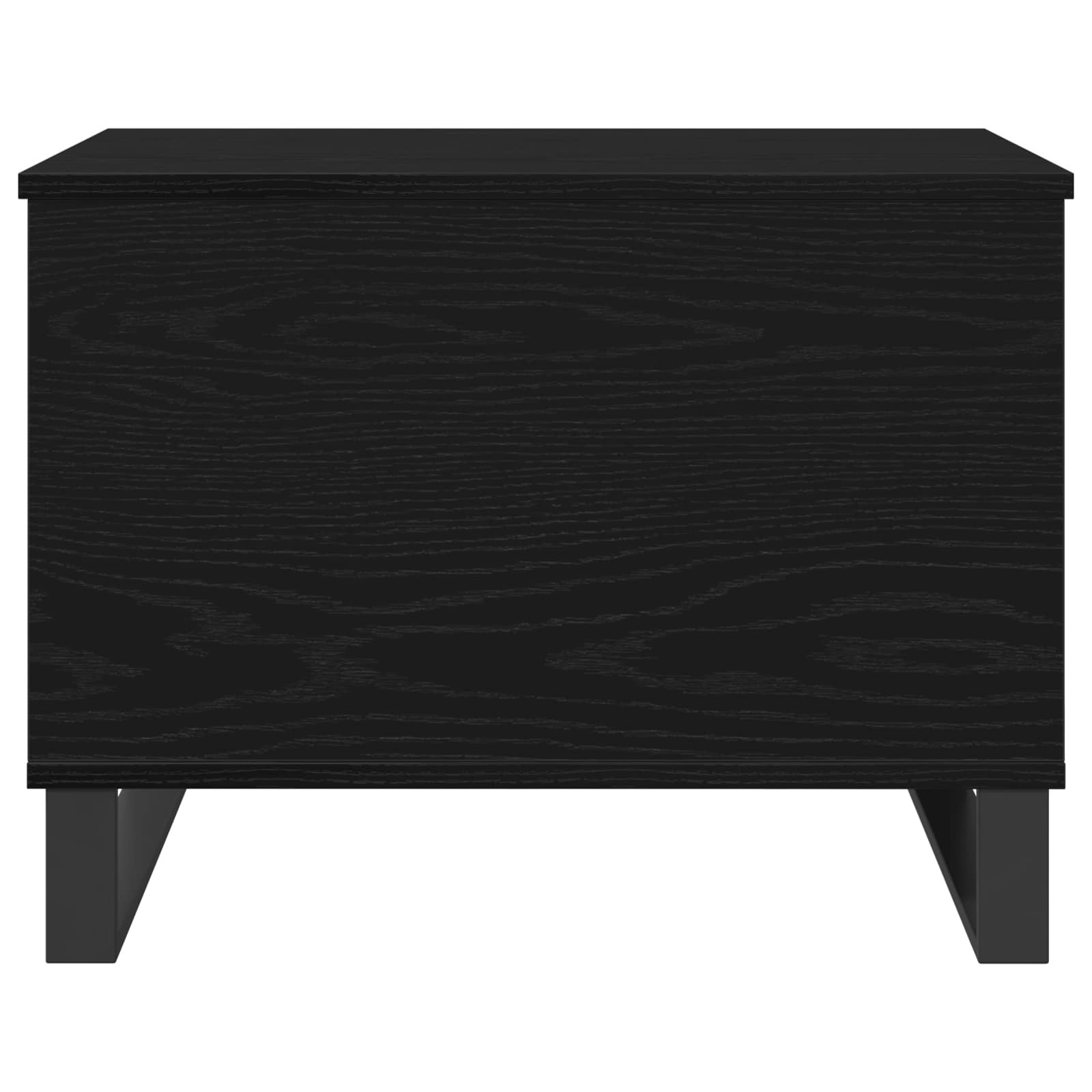 Mesa de centro carvalho preto 60 x 44,5 x 45 cm