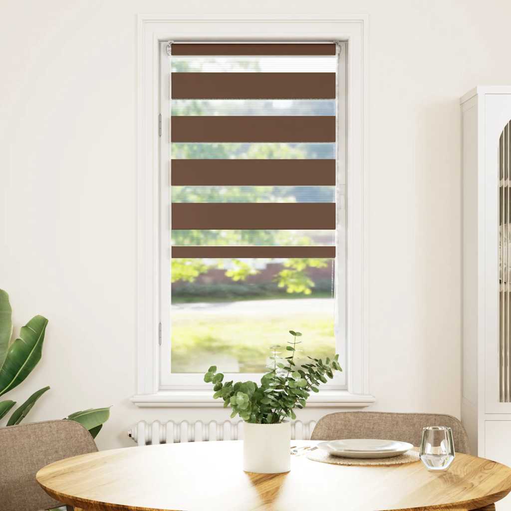 Cortina de zebra 60x150 cm largura do tecido 55,9 cm poliéster