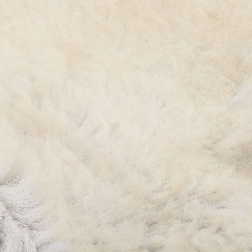 Pele de ovelha (60-70)x(90-100) cm cor creme