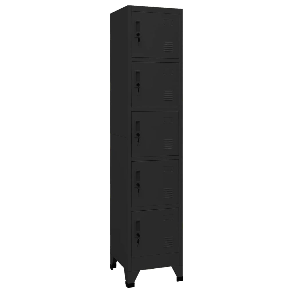 Cacifo 38x40x180 cm aço preto