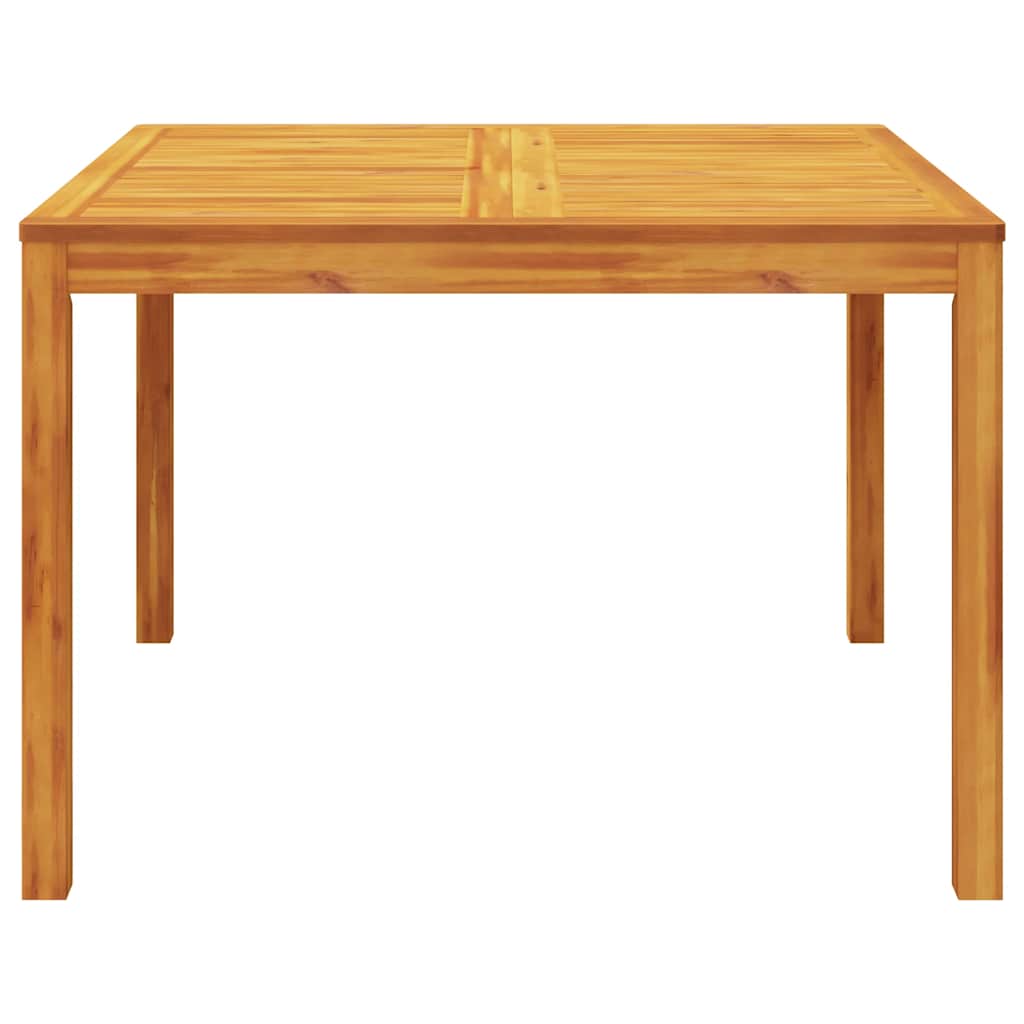 3 Pcs conjunto de jantar para jardim madeira de acácia maciça