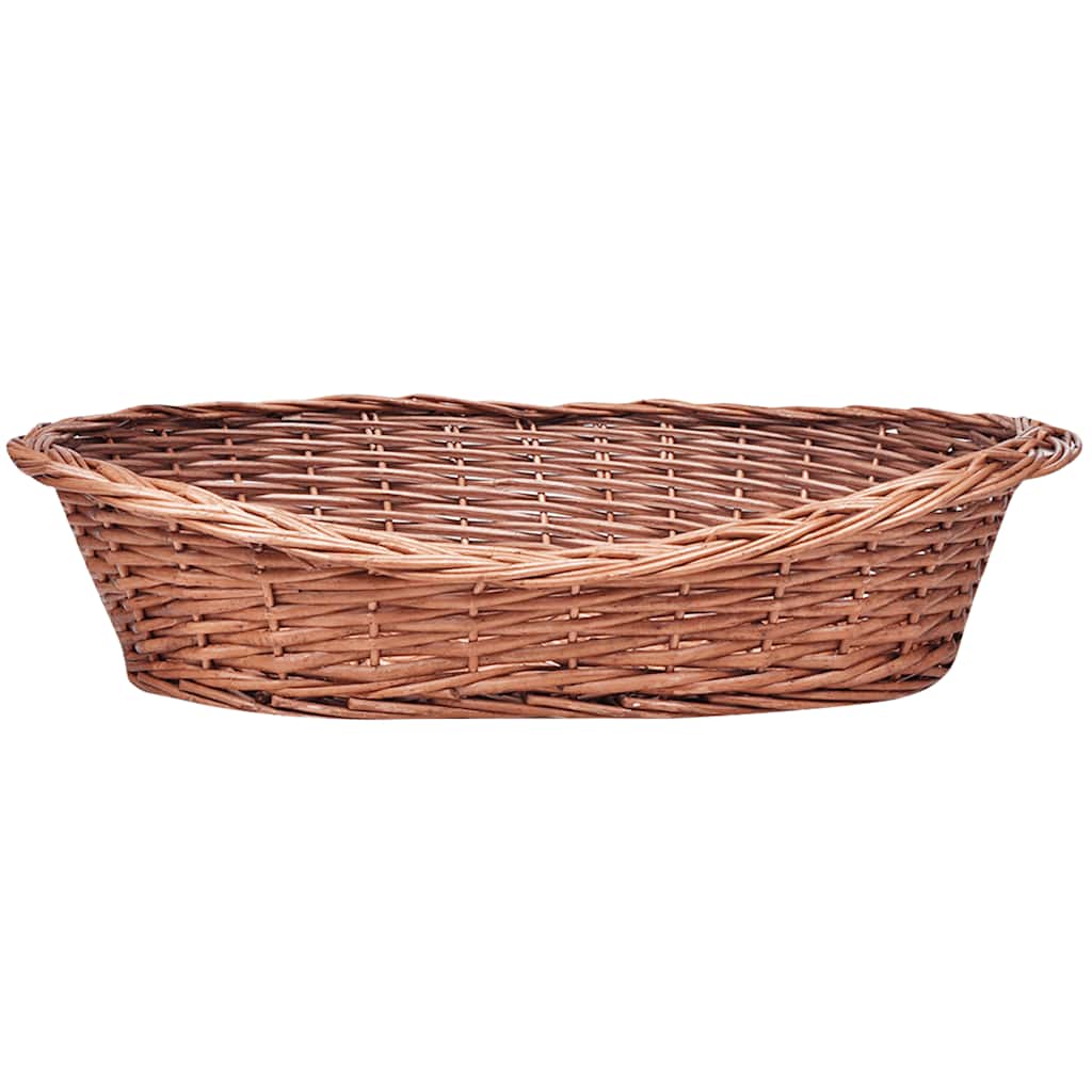 Cesto para cão/cama para animais de estimação salgueiro natural 69 cm