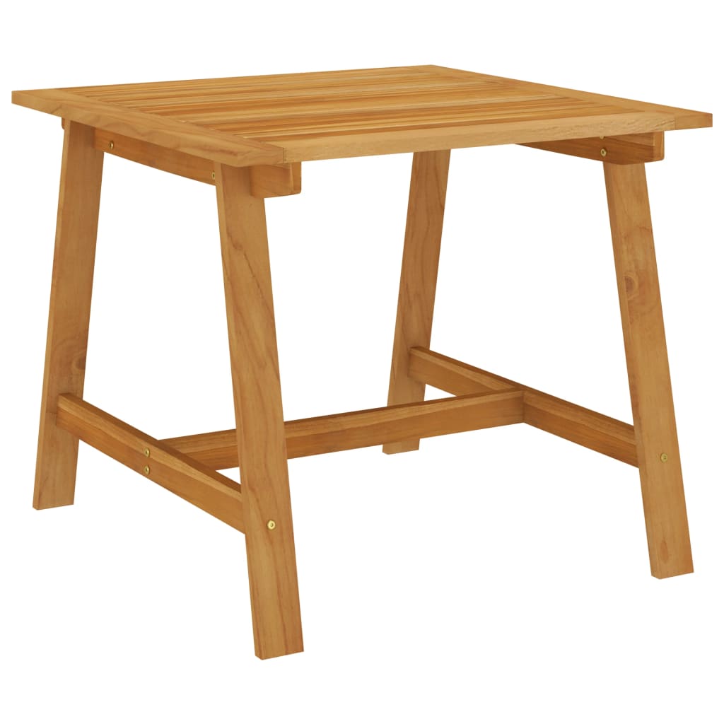 3 Pcs conjunto de jantar para jardim castanho