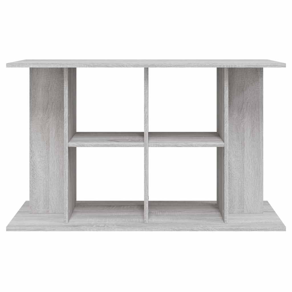 Suporte de aquário 100x40x60 cm deriv. de madeira cinza sonoma