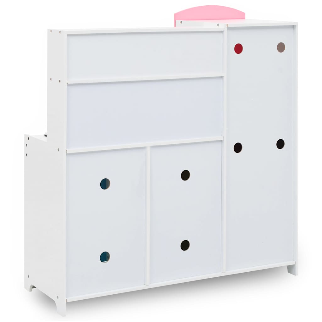 Cozinha de brincar para crianças MDF 80x30x85 cm multicor