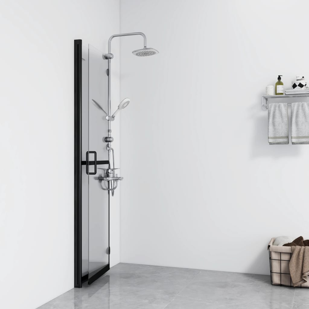 Divisória chuveiro dobrável 100x190 cm vidro transparente esg