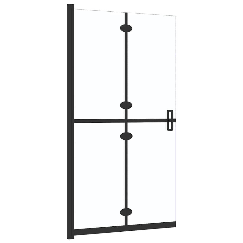 Divisória chuveiro dobrável 100x190 cm vidro transparente esg