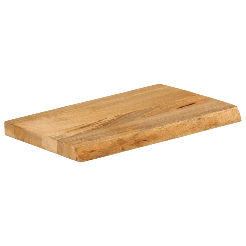 Tampo de mesa c/ borda viva 40x30x2,5 cm mangueira maciça