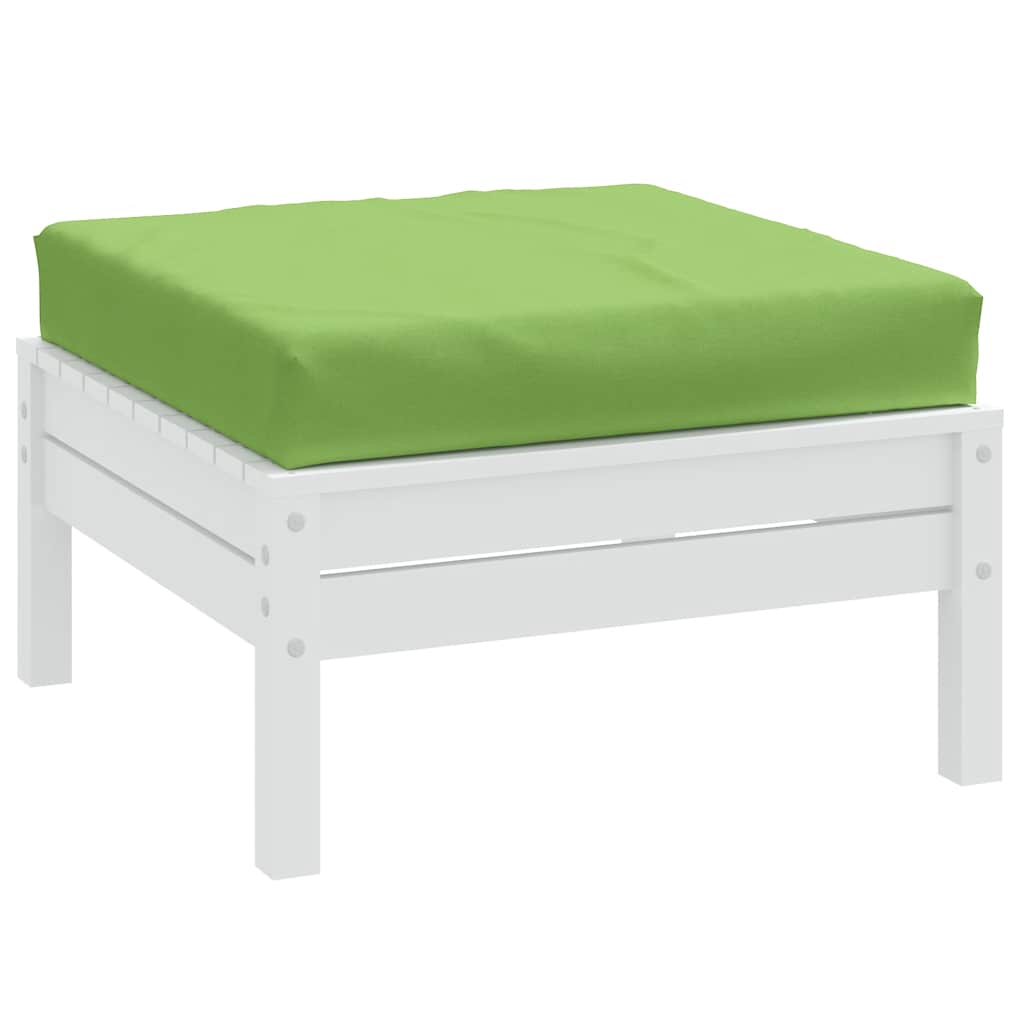 Almofadão p/ paletes 60x60x9,5 cm mesclado tecido verde