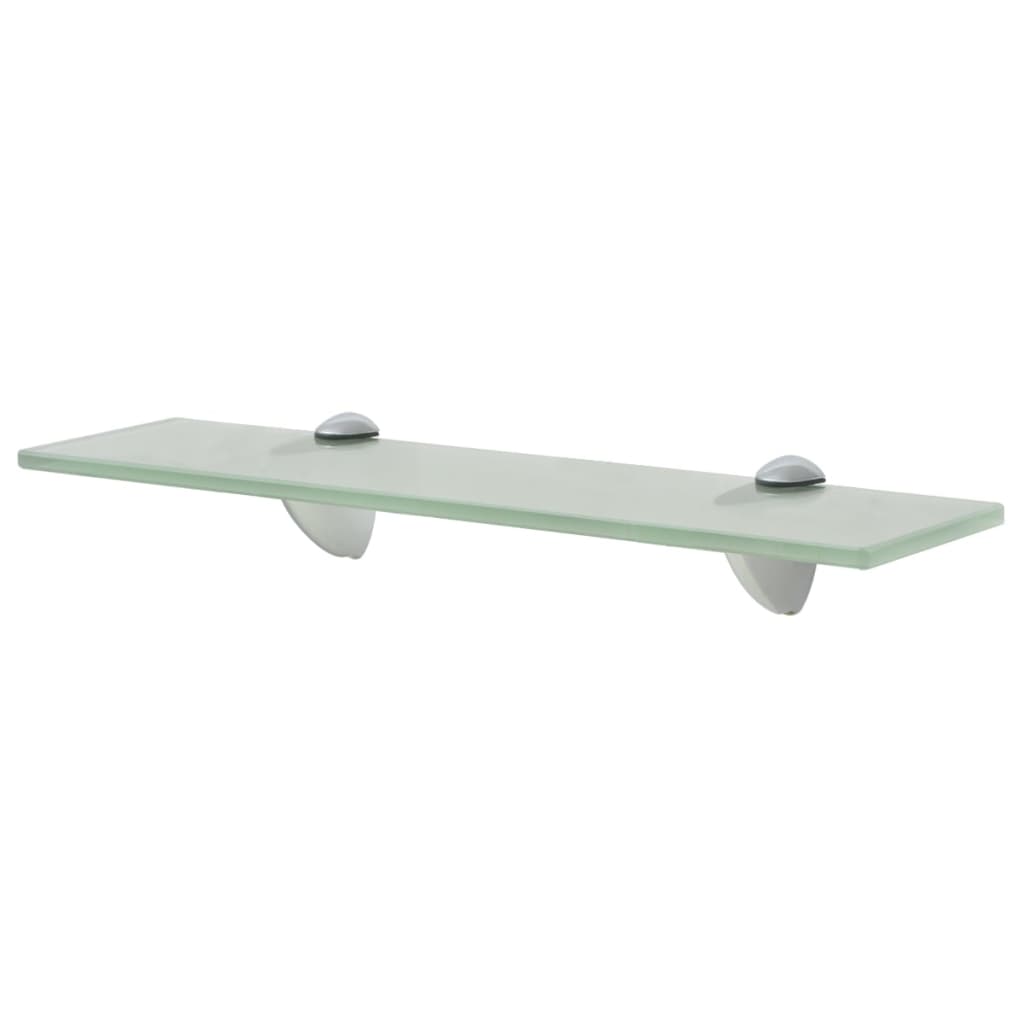 Prateleiras flutuantes 2 pcs vidro 40x20 cm 8 mm