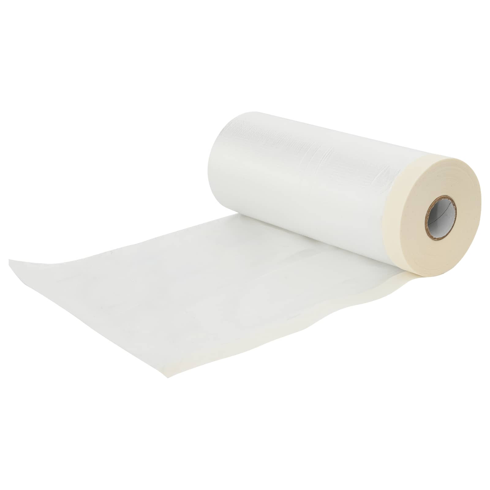 Lona de poeira com fita adesiva 6 unid. transparente HDPE