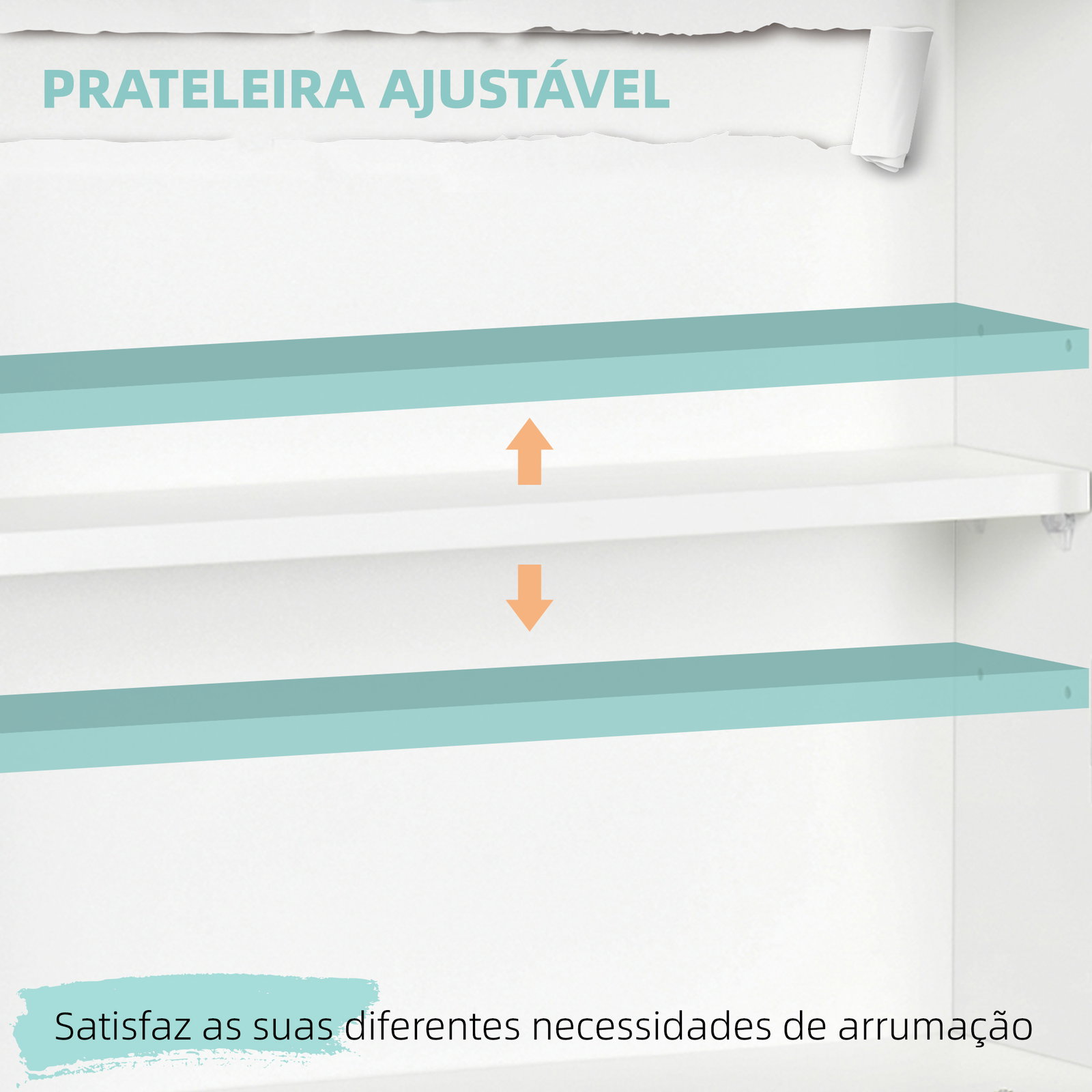 Secretária de parede moderna dobrável multifuncional com prateleiras de armazenamento carga 40 kg 64x20x60 cm branco