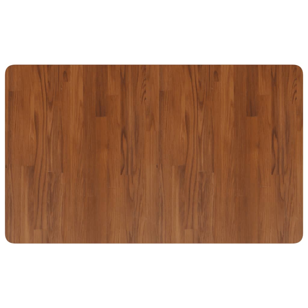 Bancada p/ wc 100x60x2,5 cm madeira tratada castanho-escuro