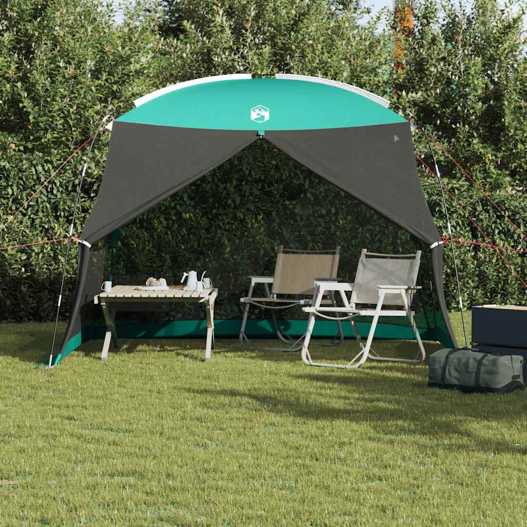 Tenda mosquiteira com telhado verde do mar 320 x 320 x 218 cm