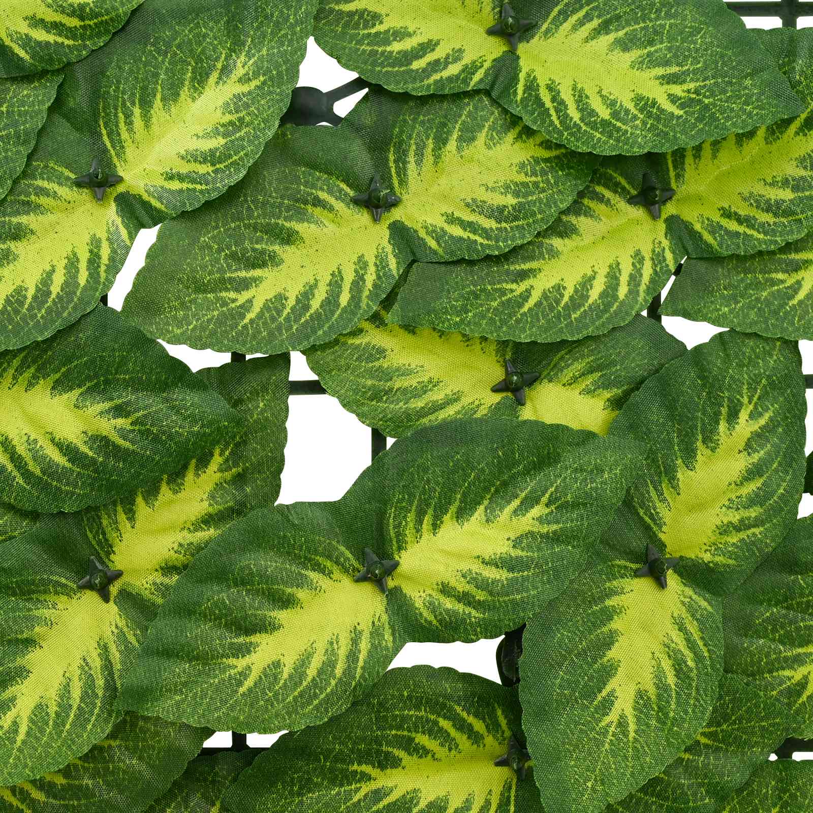 Tela de varanda com folhas verde e amarelo 200 x 150 cm