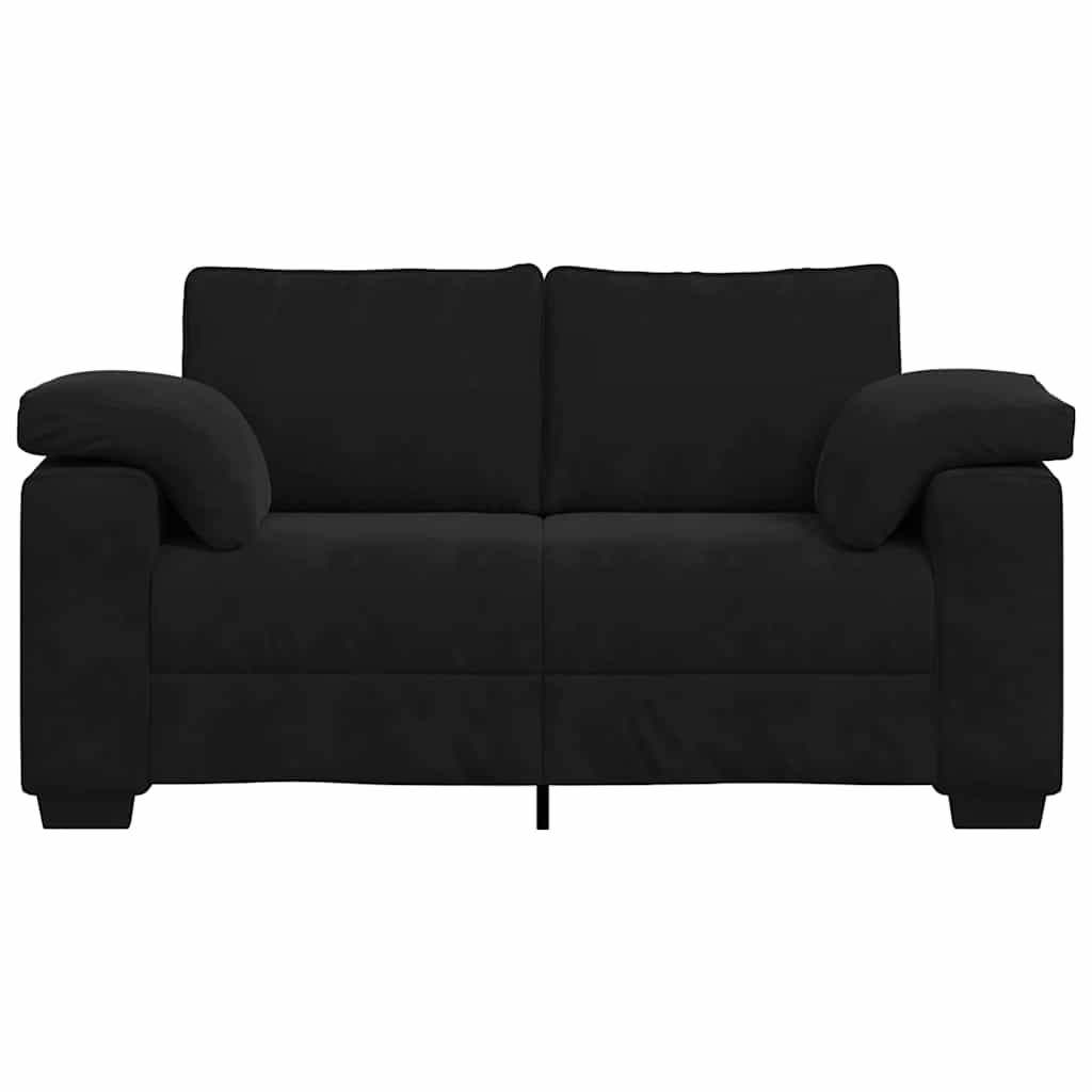Sofá-luvas 160x77x82 cm veludo preto