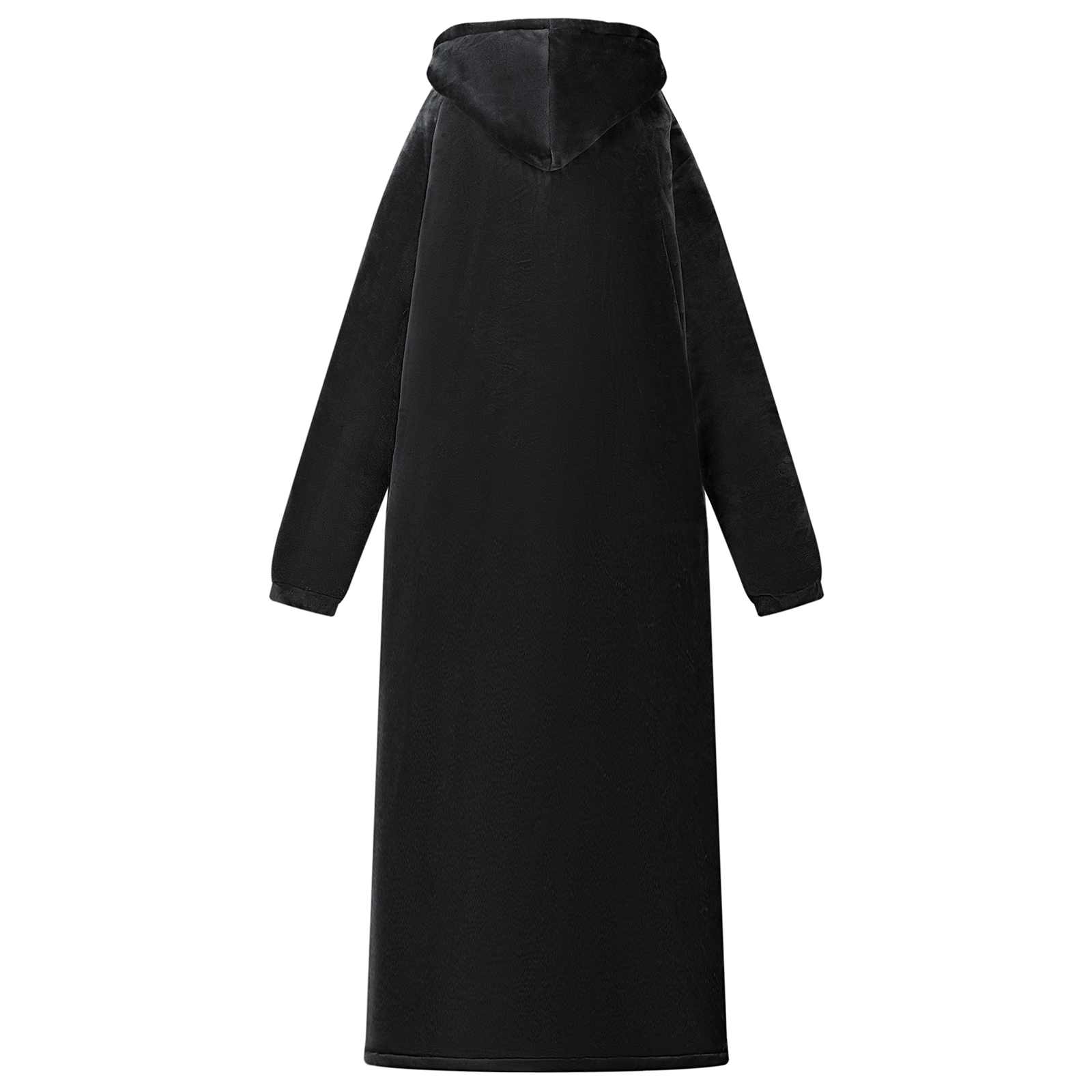 Sweatshirt manta preto l fleece e flanela