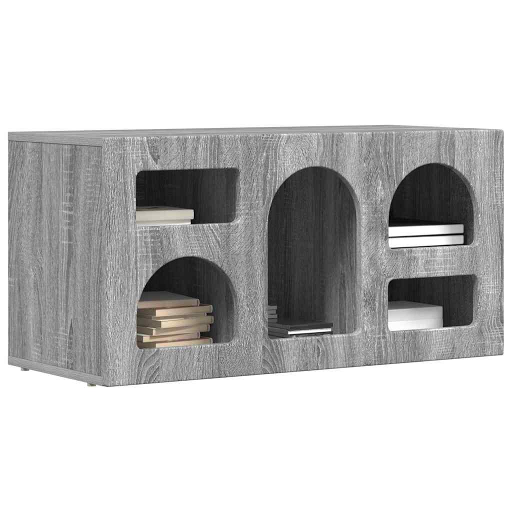 Gabinete para TV elst 80 x 35 x 40 cm cinza sonoma